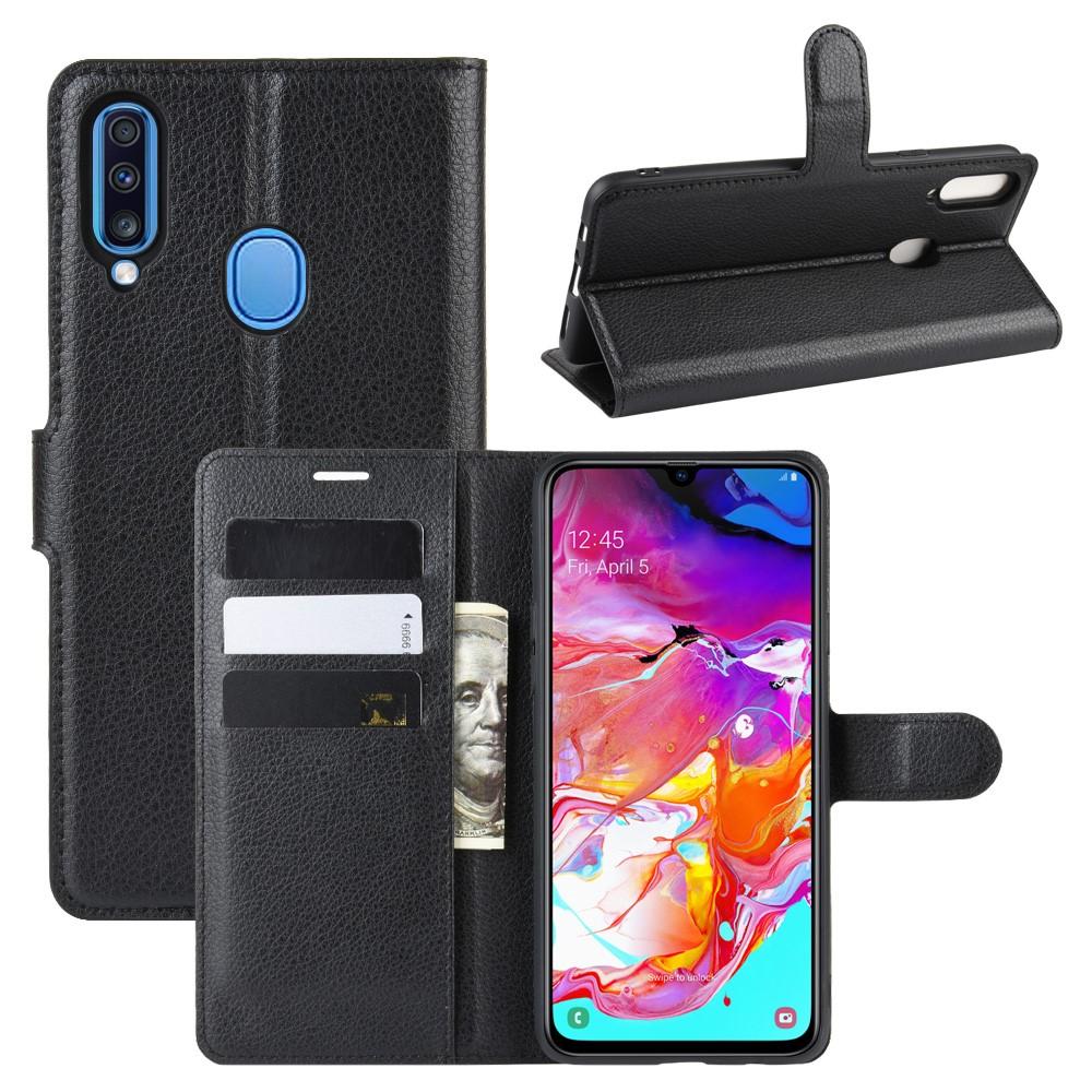 Funda cartera Samsung Galaxy A20s Negro