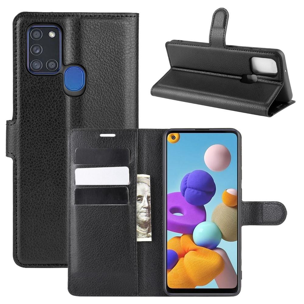 Funda cartera Samsung Galaxy A21s Negro