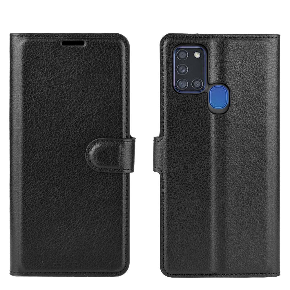 Funda cartera Samsung Galaxy A21s Negro