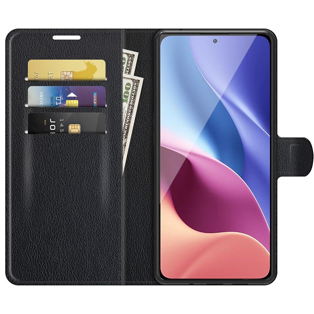 Funda cartera Xiaomi Mi 11i Negro