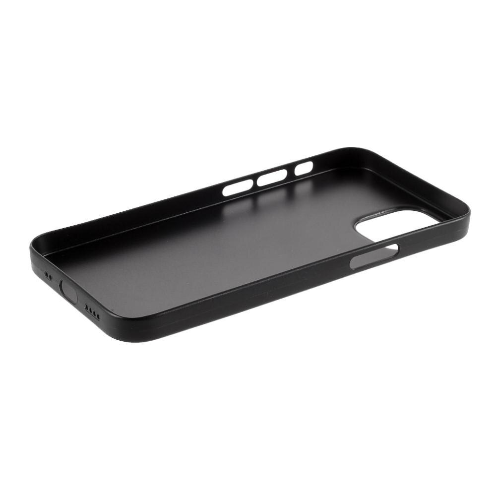 Funda UltraThin iPhone 12 Mini Fibra de carbon