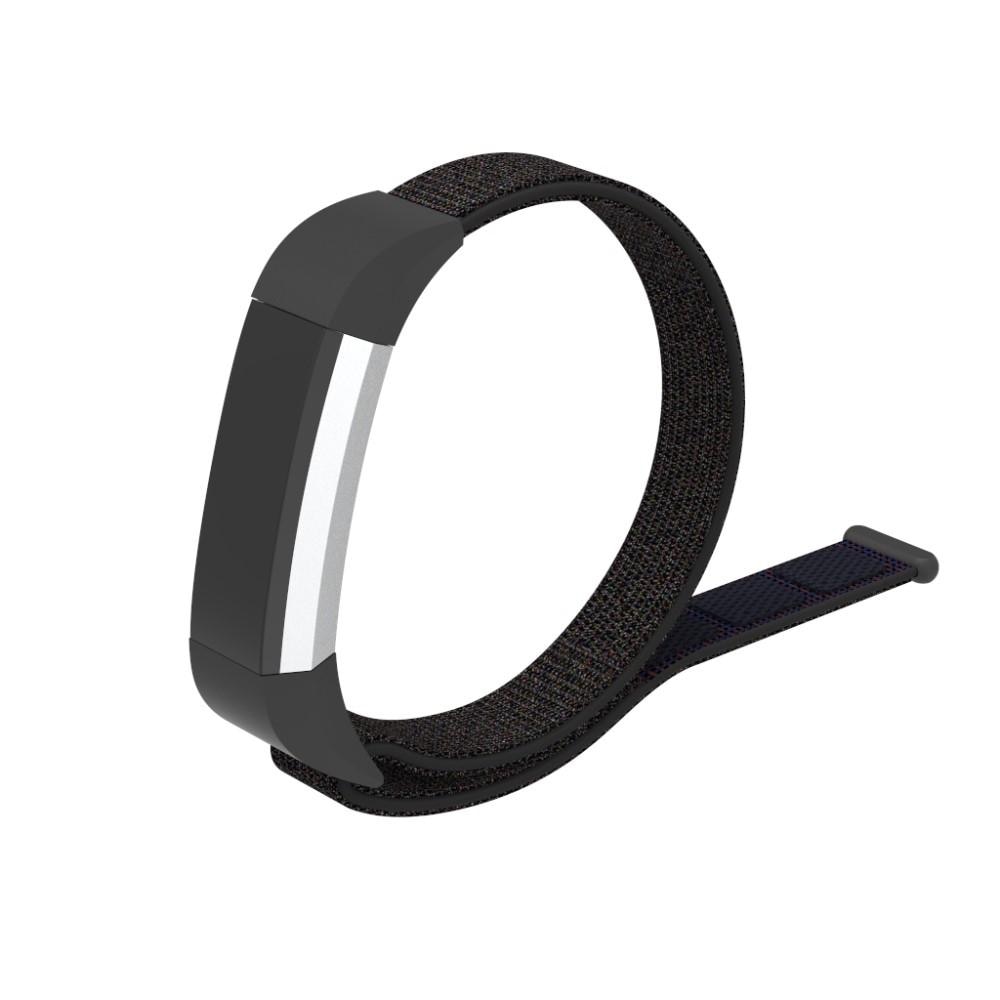 Correa de nailon Fitbit Alta/Alta HR Negro