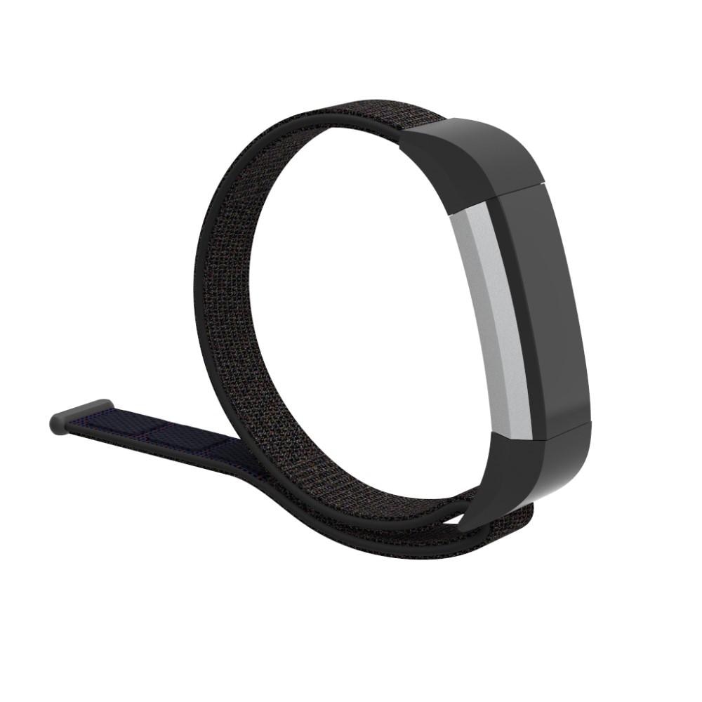 Correa de nailon Fitbit Alta/Alta HR Negro