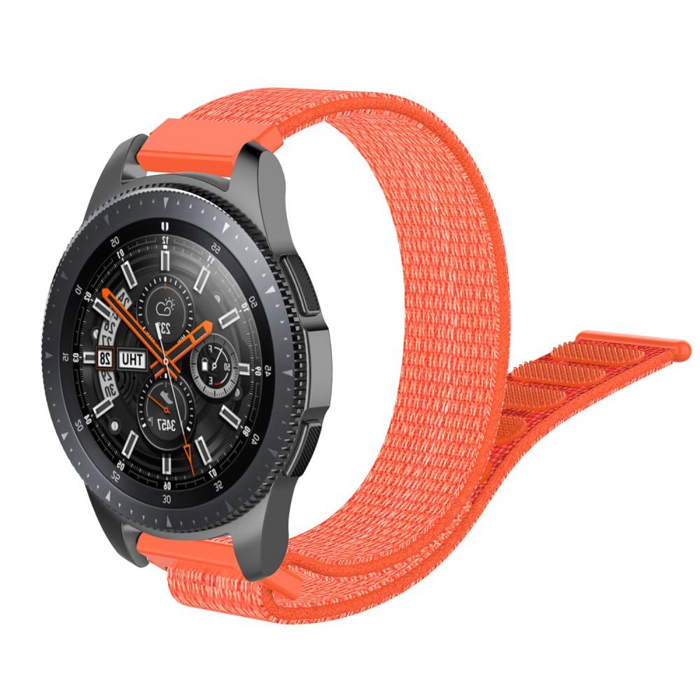 Correa de nailon Samsung Galaxy Watch 46mm Naranja