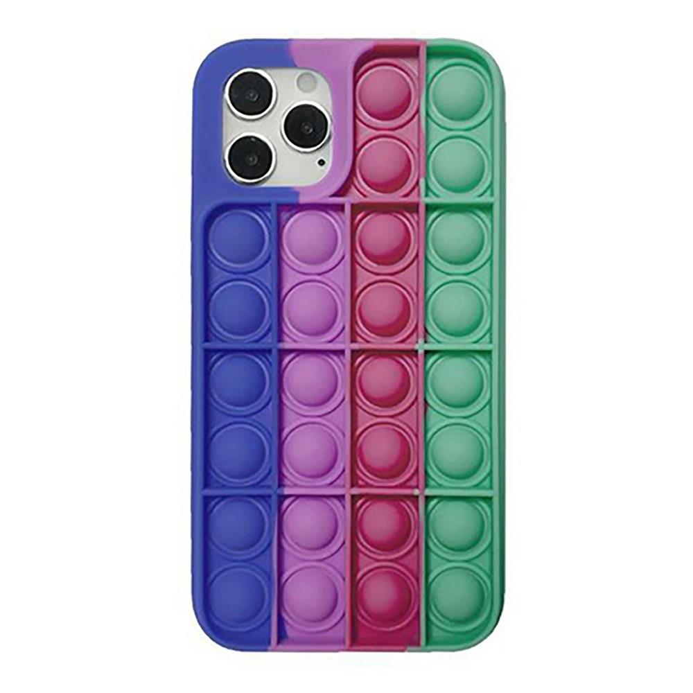 Funda Pop It iPhone 12/12 Pro Arcoíris