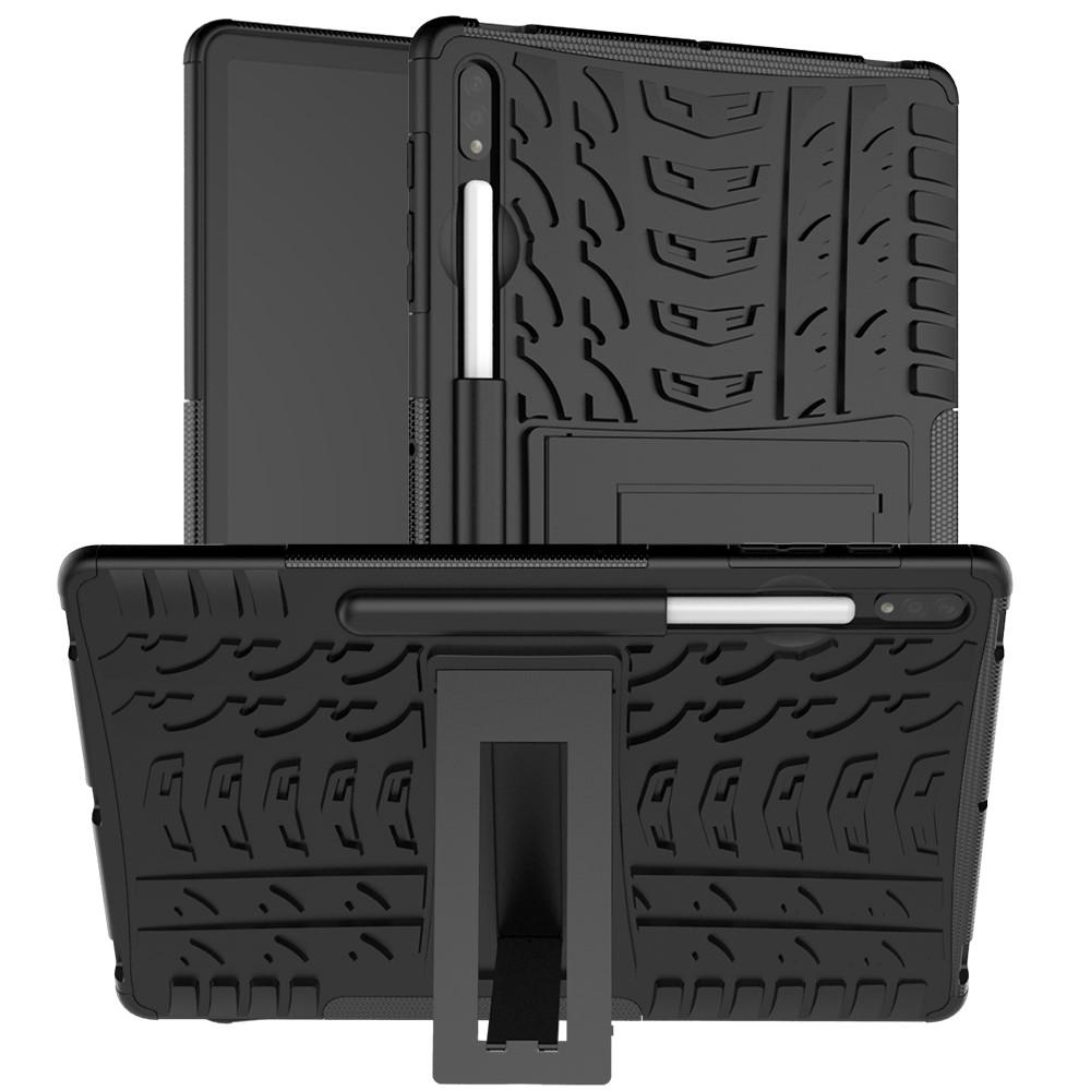 Funda Rugged Samsung Galaxy Tab S7 Plus/S8 Plus 12.4 Negro