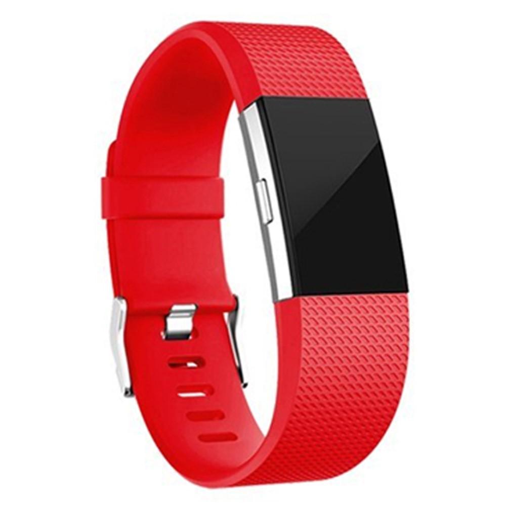 Correa de silicona para Fitbit Charge 2, rojo