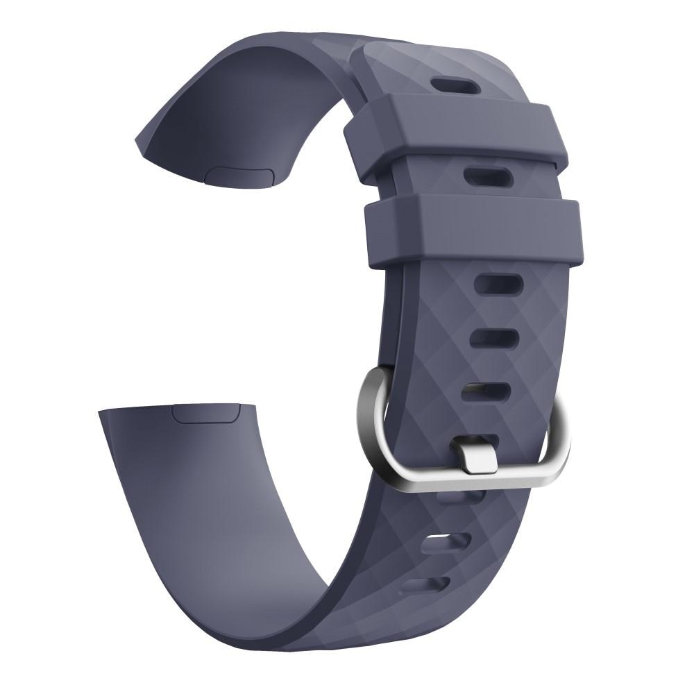Correa de silicona para Fitbit Charge 3/Charge 4, Púrpura