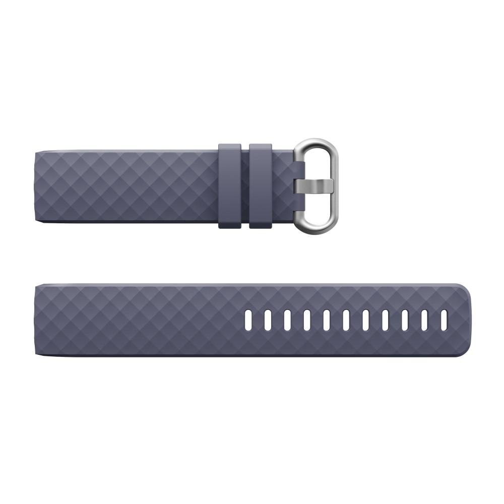 Correa de silicona para Fitbit Charge 3/Charge 4, Púrpura
