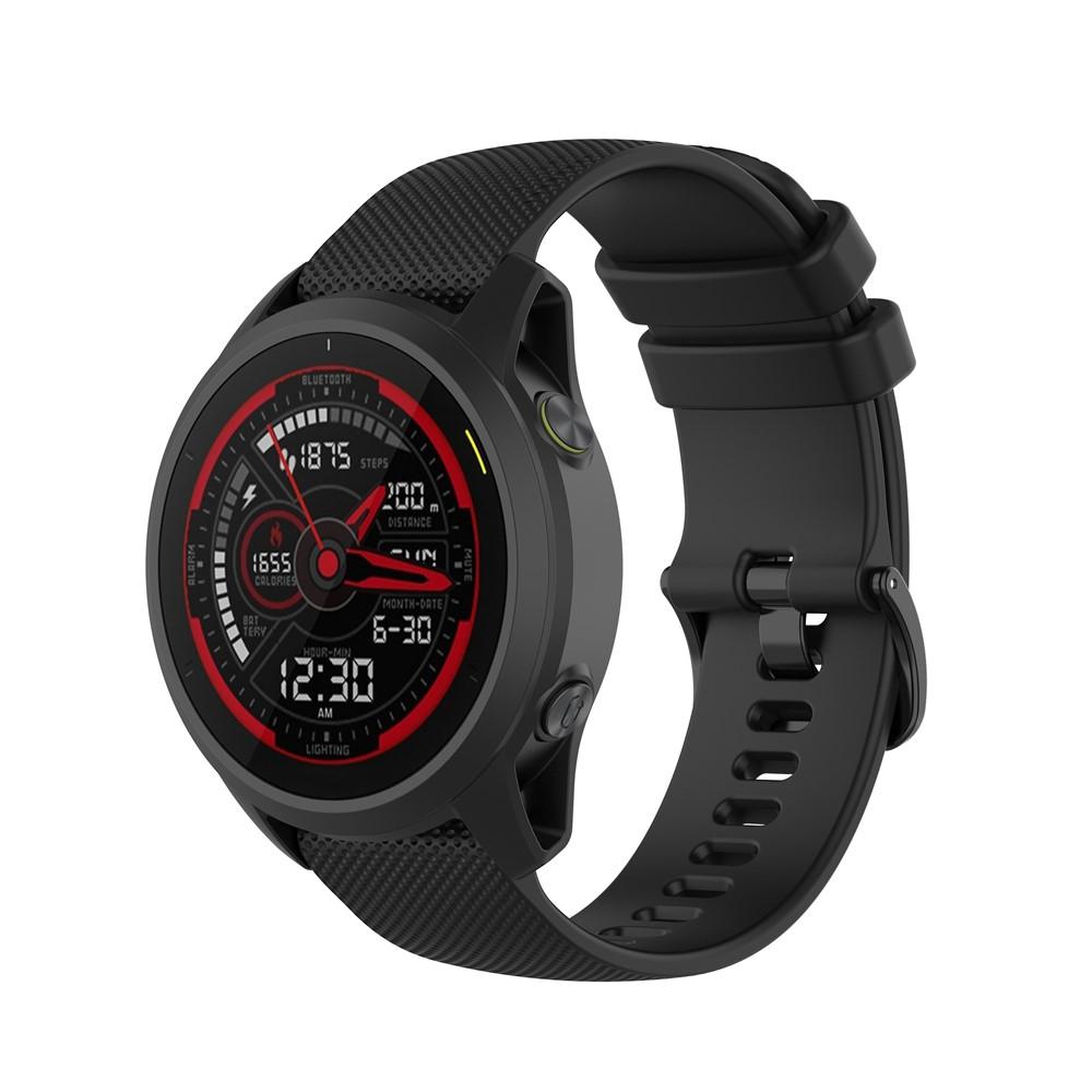 Correa de silicona para Garmin Forerunner 745, Negro