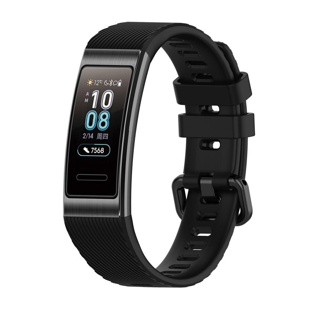 Correa de silicona para  Huawei Band 3/3 Pro, Negro