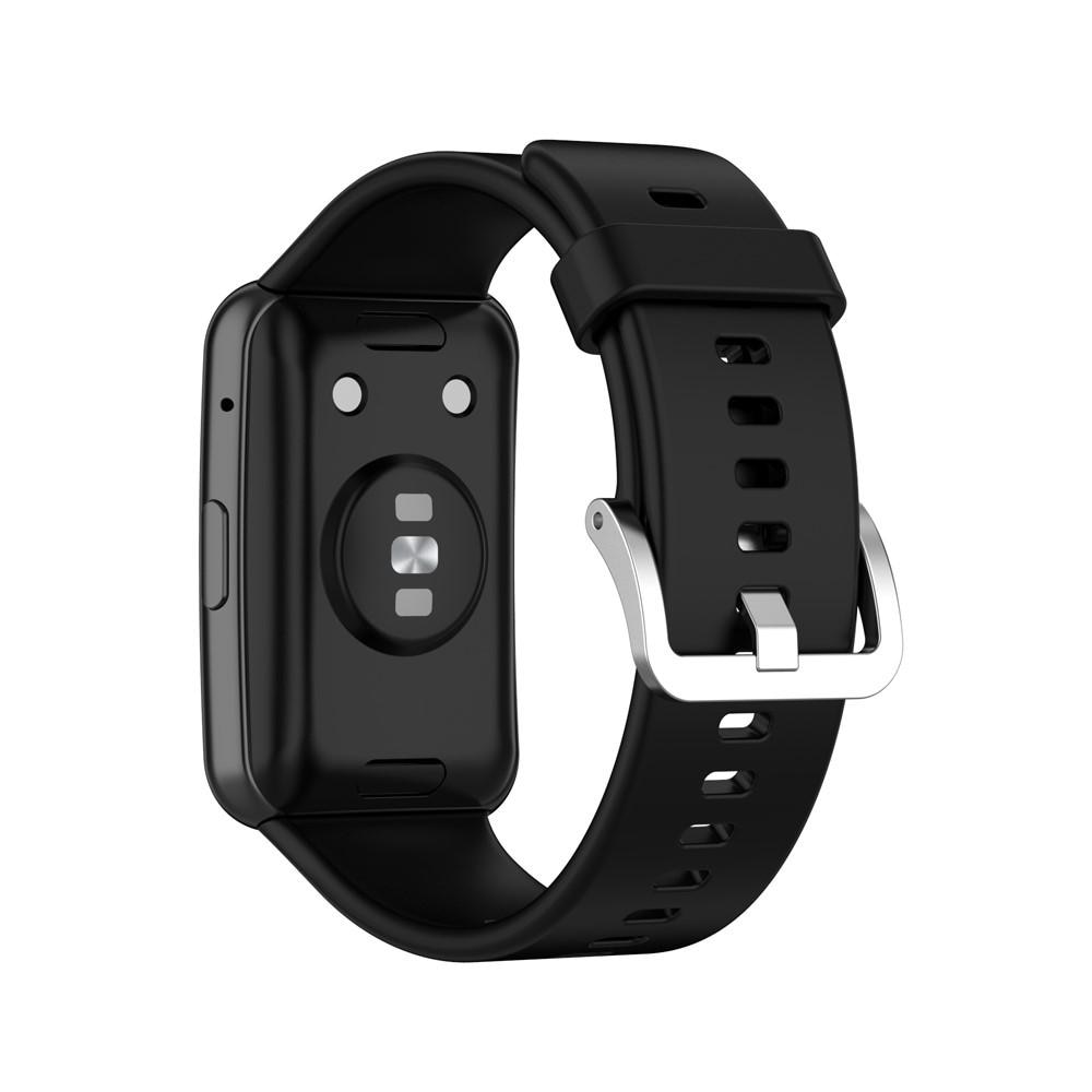 Correa de silicona para Huawei Watch Fit, Negro