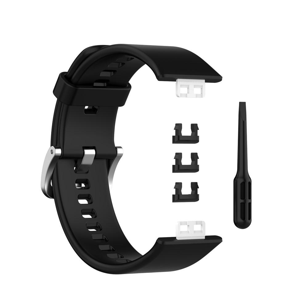 Correa de silicona para Huawei Watch Fit, Negro