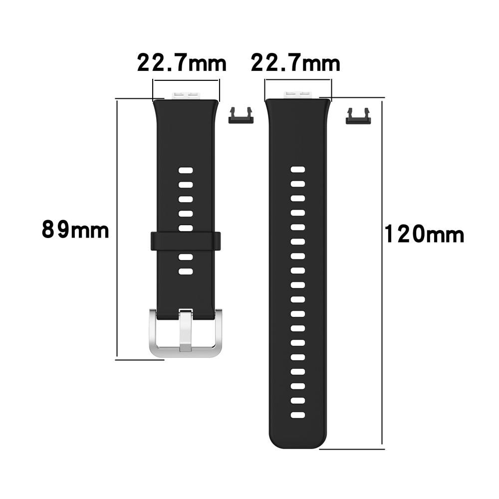 Correa de silicona para Huawei Watch Fit, Negro