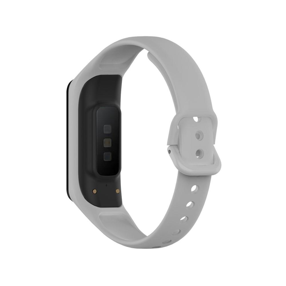 Correa de silicona para Samsung Galaxy Fit 2, gris