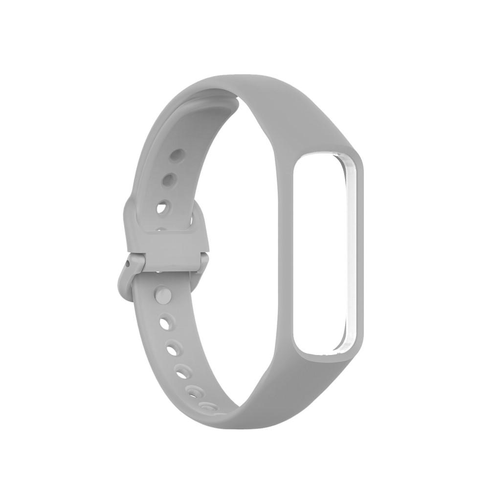 Correa de silicona para Samsung Galaxy Fit 2, gris