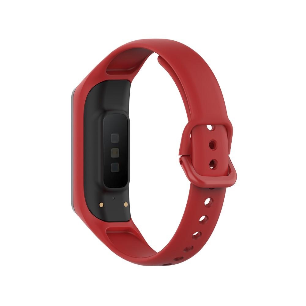 Correa de silicona para Samsung Galaxy Fit 2, rojo