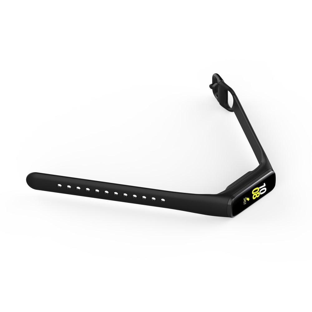 Correa de silicona para Samsung Galaxy Fit 2, negro