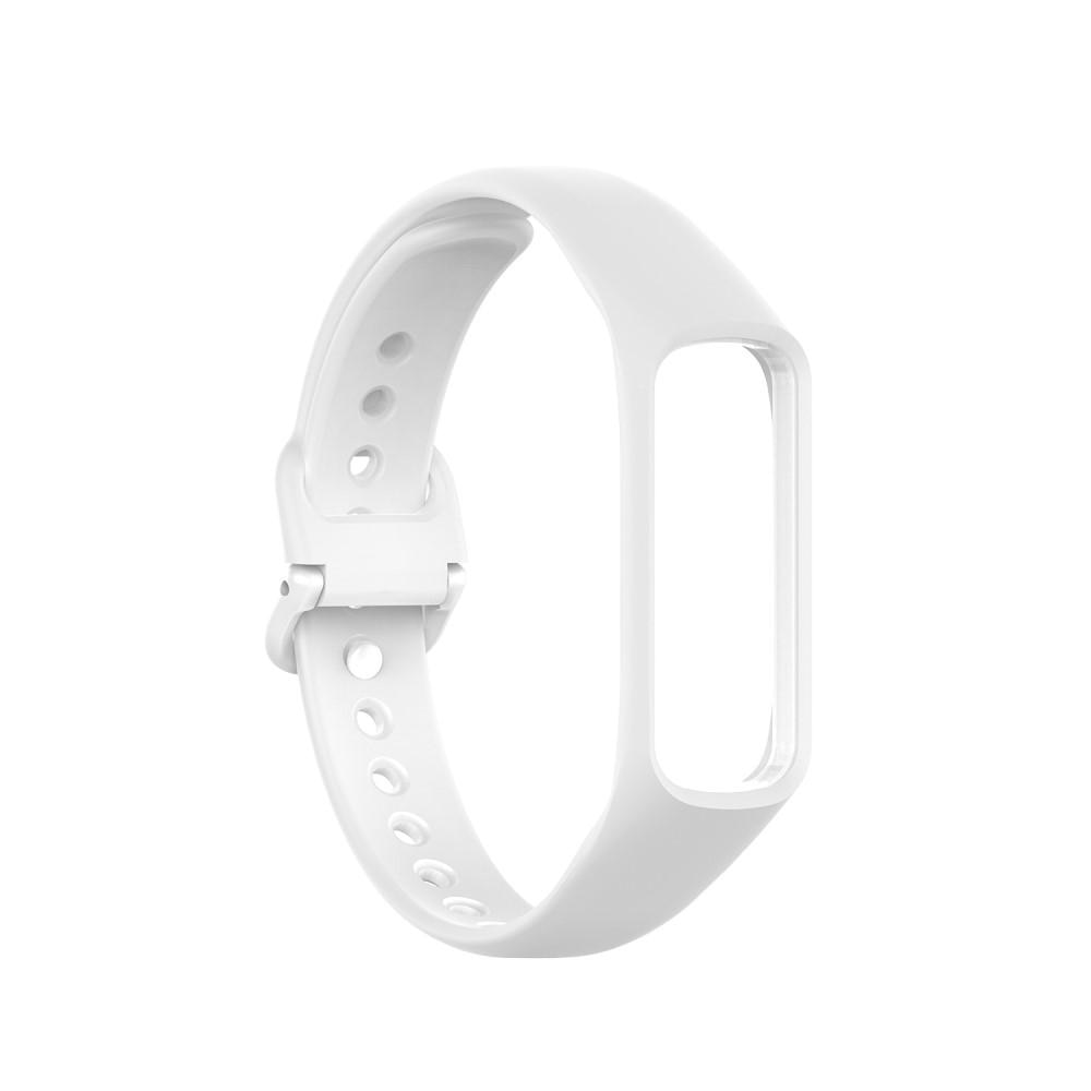 Correa de silicona para Samsung Galaxy Fit 2, blanco