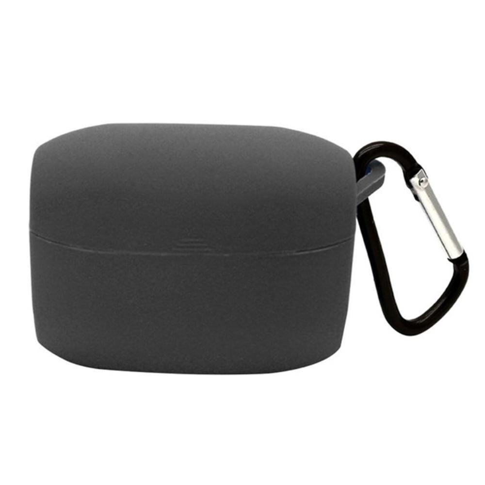 Funda de silicona con mosquetón Jabra Elite 65t/Elite Active 65t Negro