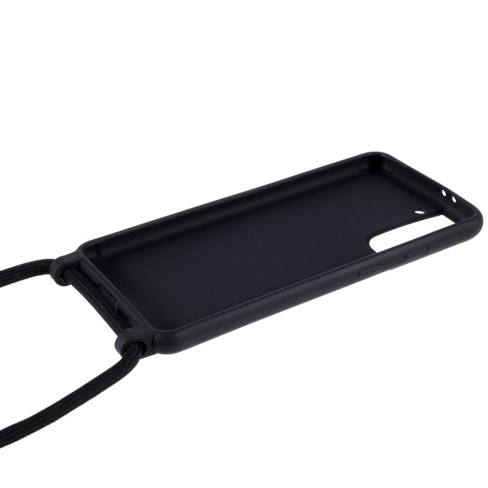 Funda con correa colgante Samsung Galaxy S21 Negro