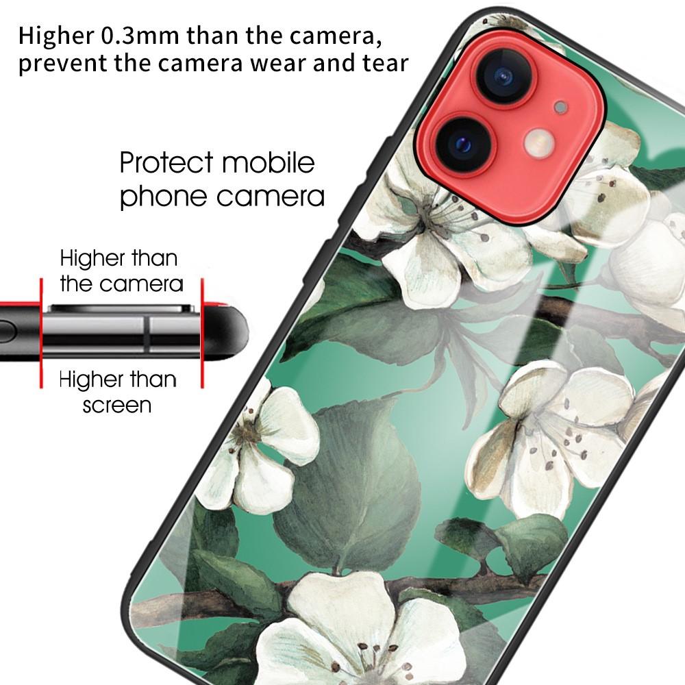 Funda vidrio templado iPhone 11 Flores