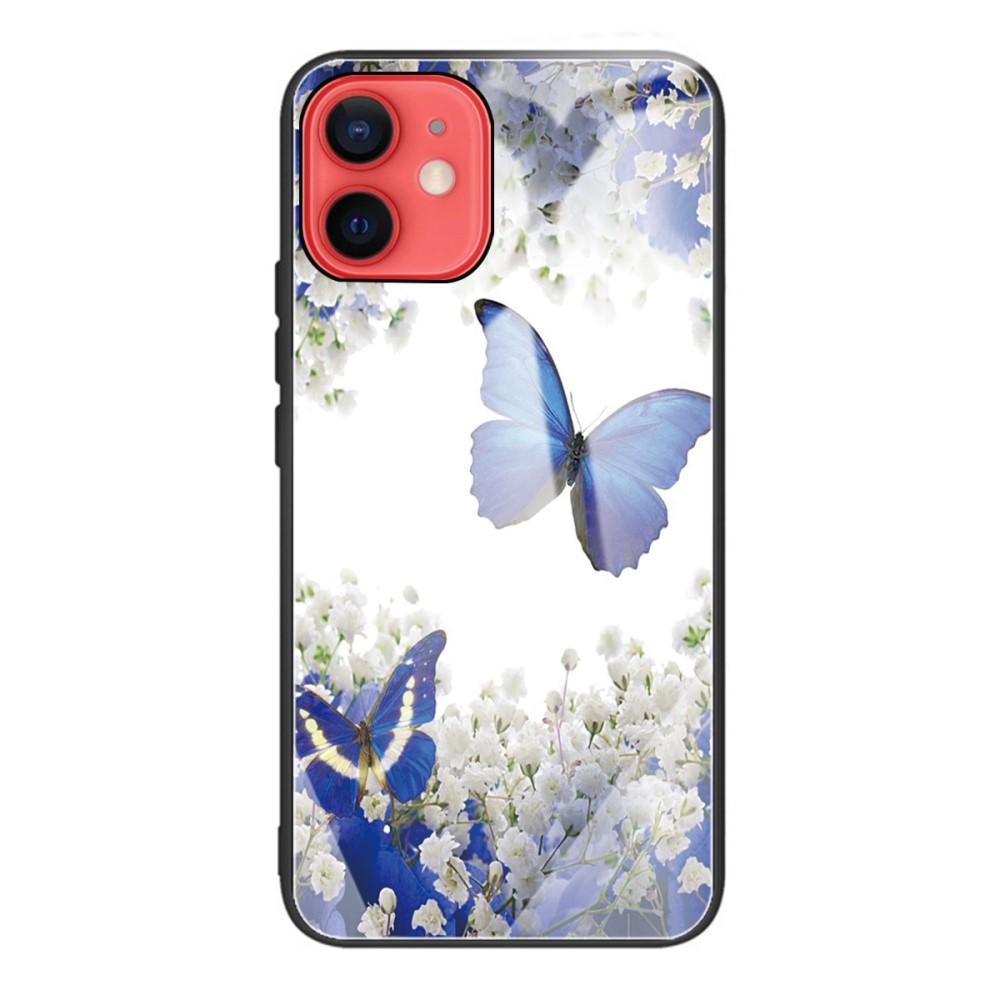 Funda vidrio templado iPhone 11 Mariposas