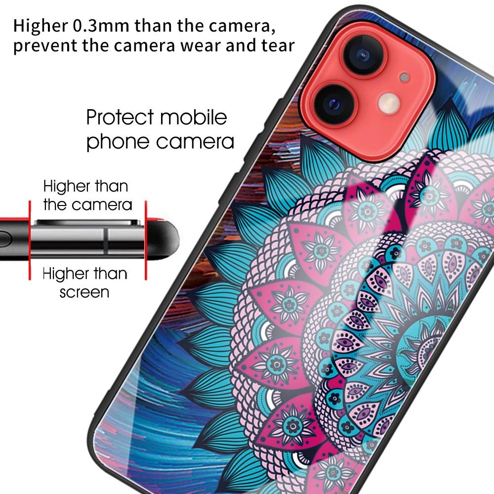 Funda vidrio templado iPhone 11 Mándala
