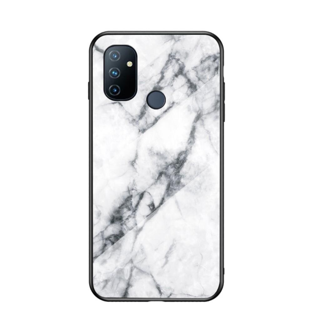 Funda vidrio templado OnePlus Nord N100 Mármol blanco