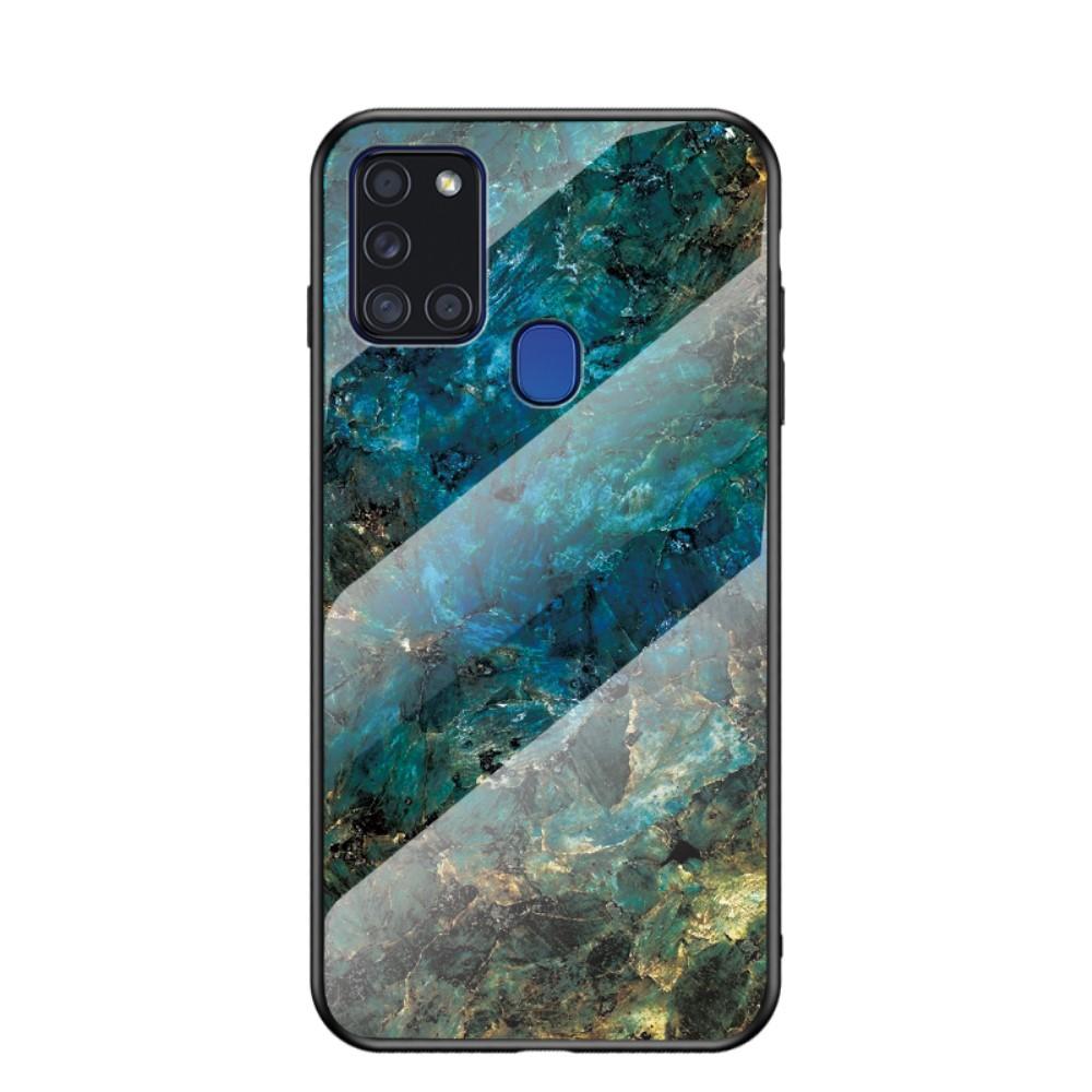 Funda vidrio templado Samsung Galaxy A21s Emerald