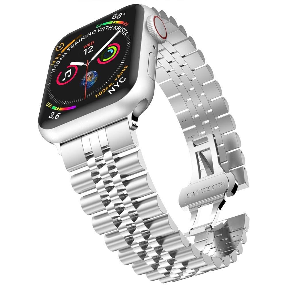 Correa de acero inoxidable Apple Watch 40mm plata