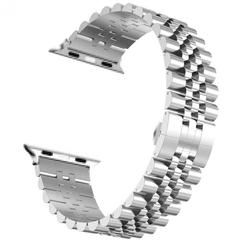 Correa de acero inoxidable Apple Watch SE 44mm Plata