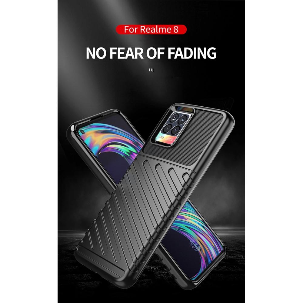 Funda Thunder TPU Realme 8/8 Pro Black