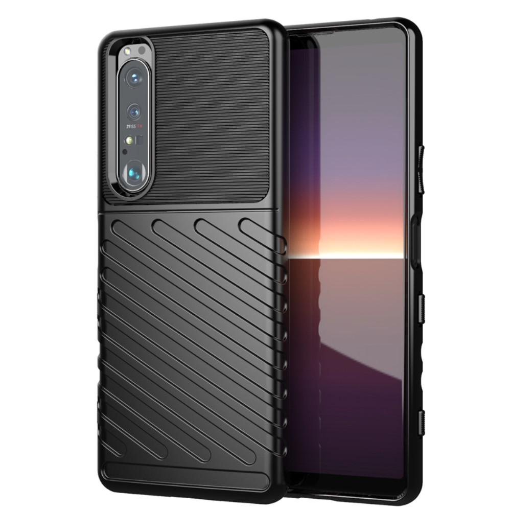 Funda Thunder TPU Sony Xperia 1 III Black