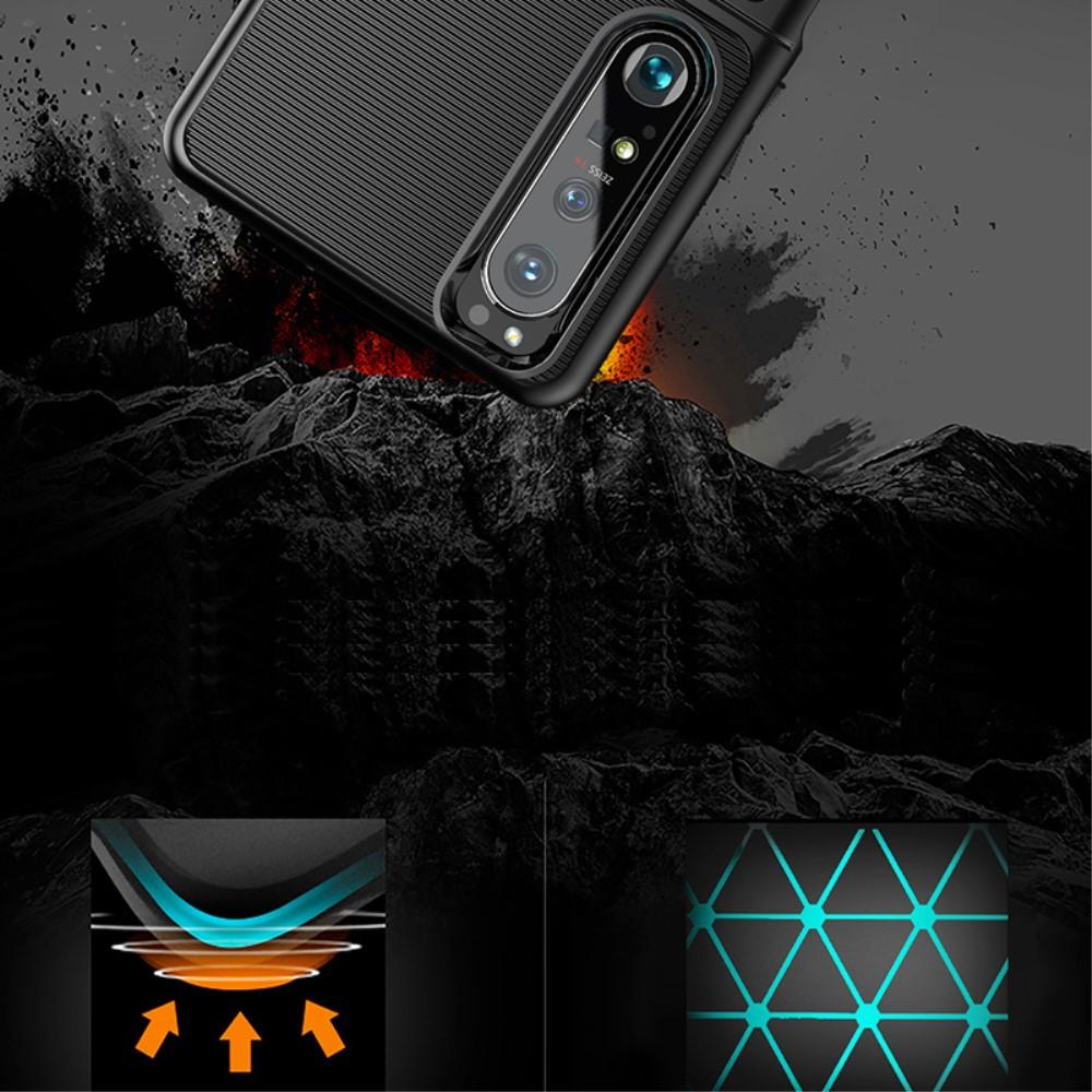 Funda Thunder TPU Sony Xperia 1 III Black