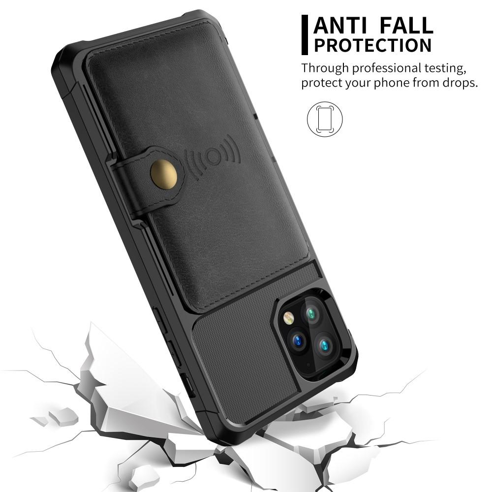 Funda con tarjetero Tough Multi-slot iPhone 11 Pro Max Negro