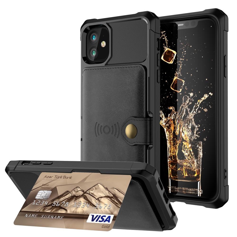 Funda con tarjetero Tough Multi-slot iPhone 11 Negro