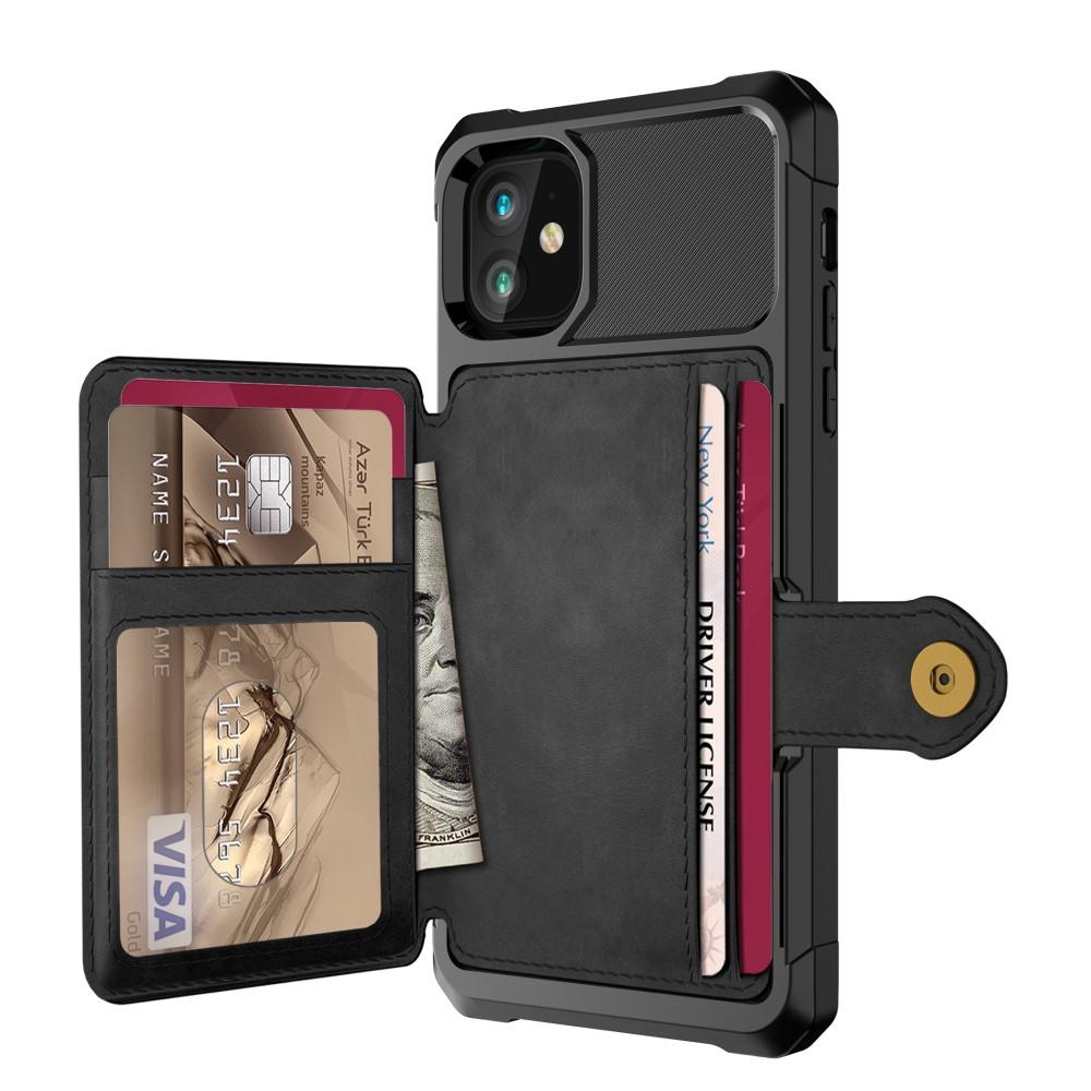 Funda con tarjetero Tough Multi-slot iPhone 11 Negro