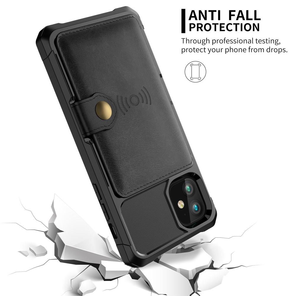 Funda con tarjetero Tough Multi-slot iPhone 11 Negro