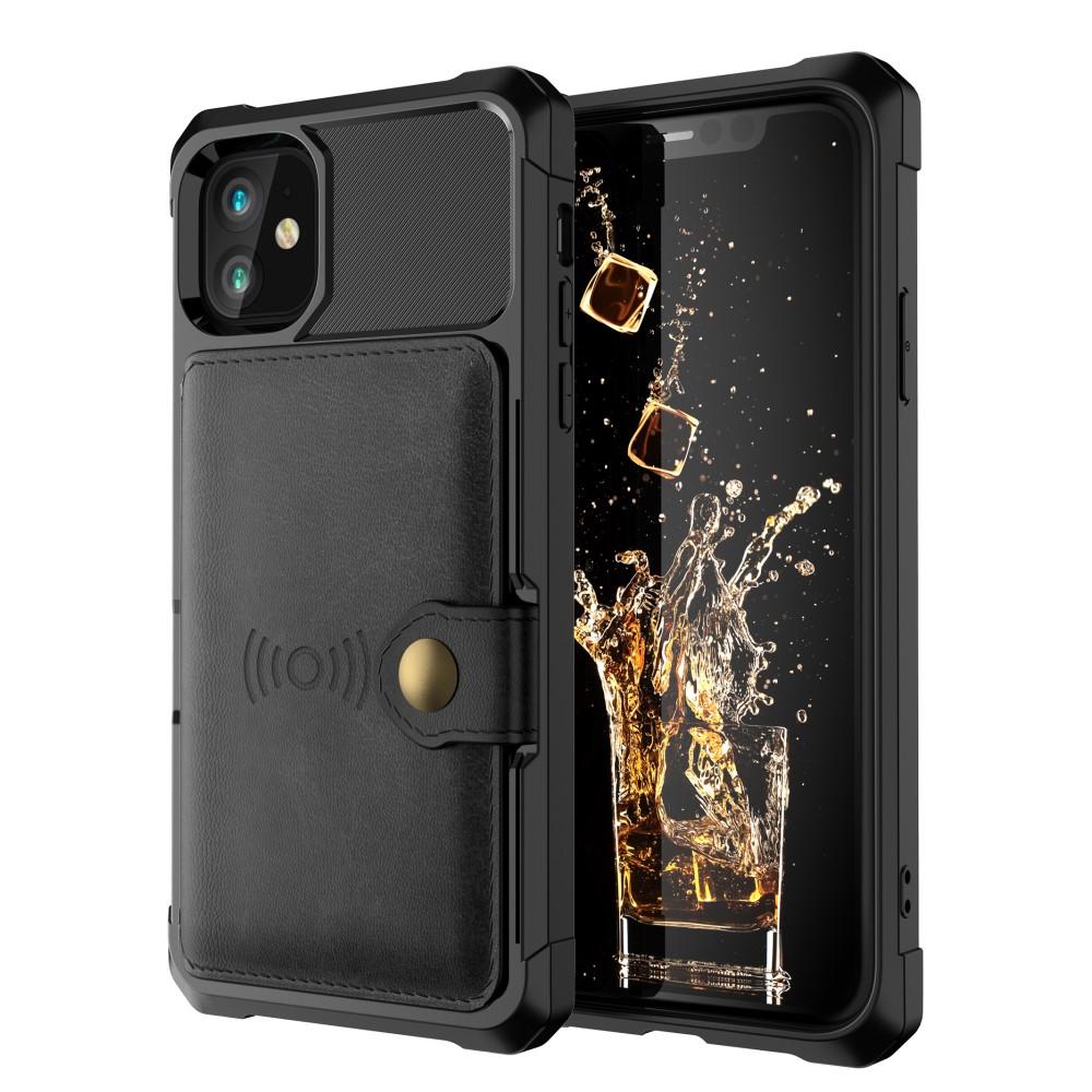 Funda con tarjetero Tough Multi-slot iPhone 11 Negro