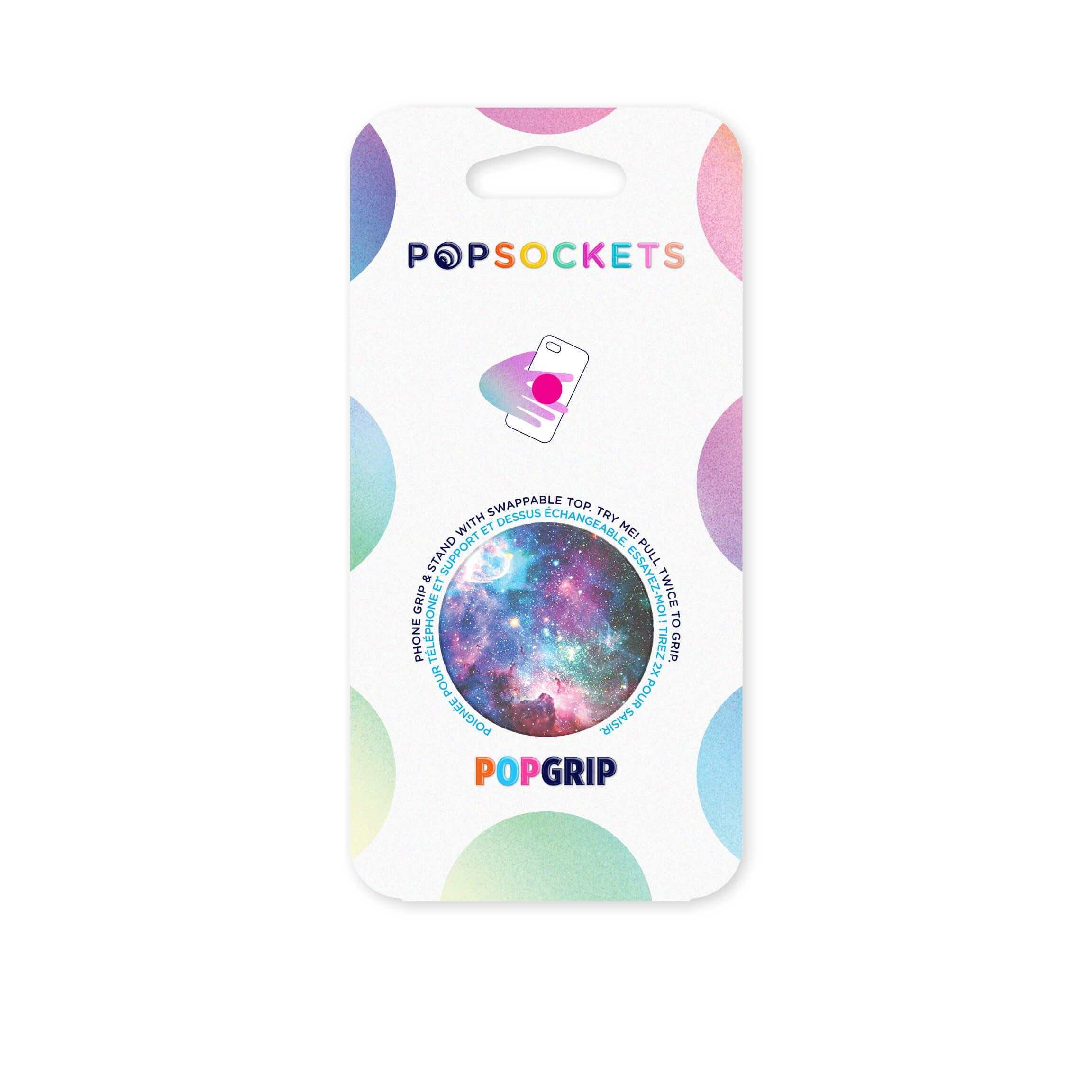 PopGrip Soporte y Agarre para Teléfonos Blue Nebula