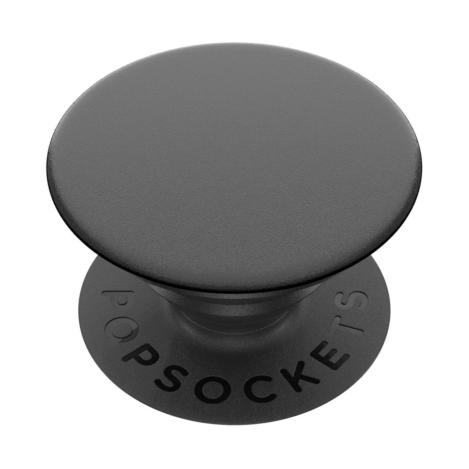 PopGrip Soporte y Agarre para Teléfonos Black