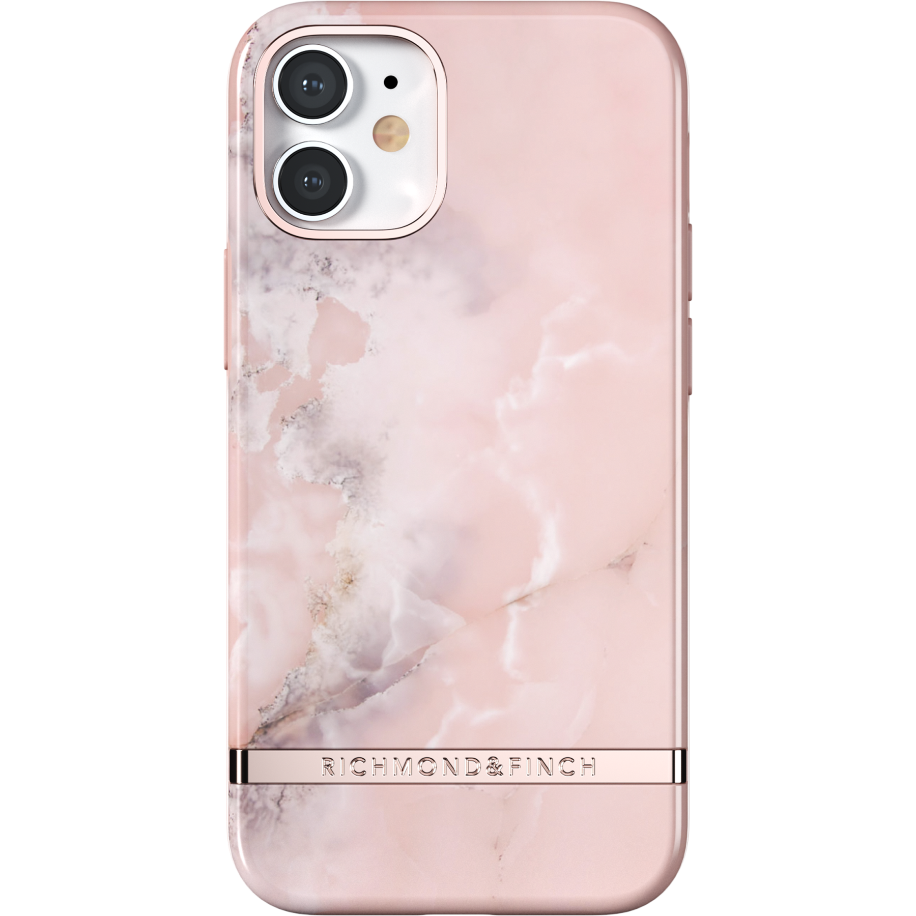 Funda iPhone 12 Mini Pink Marble