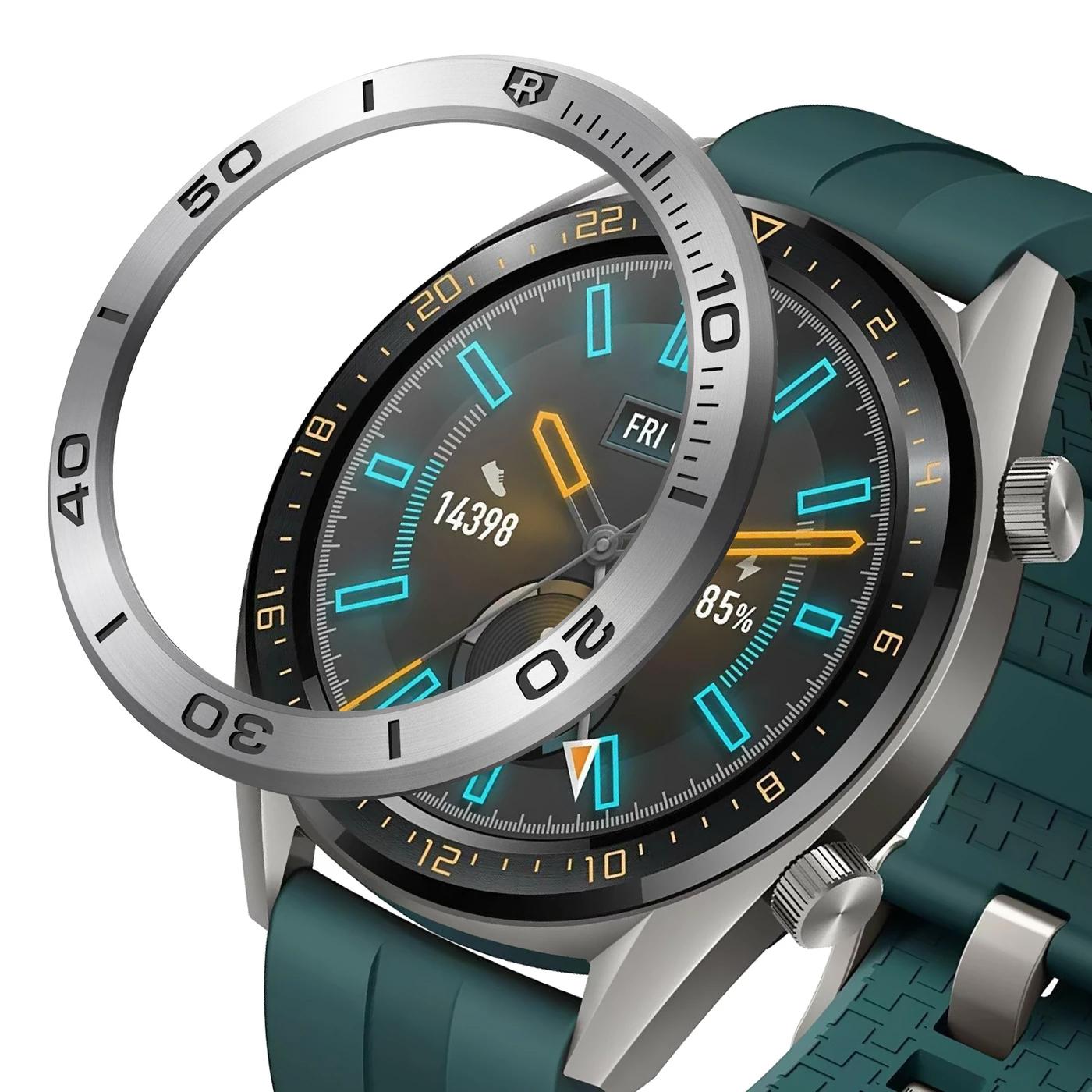 Bezel Styling Huawei Watch GT Plata