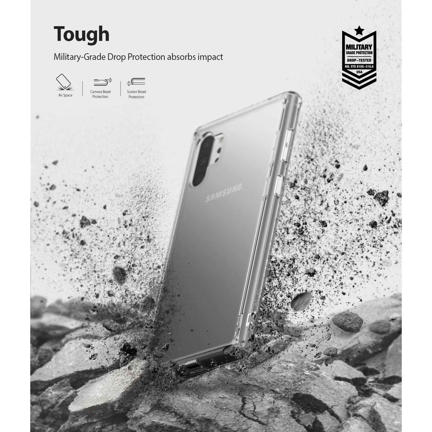 Funda Fusion Samsung Galaxy Note 10 Plus Transparente