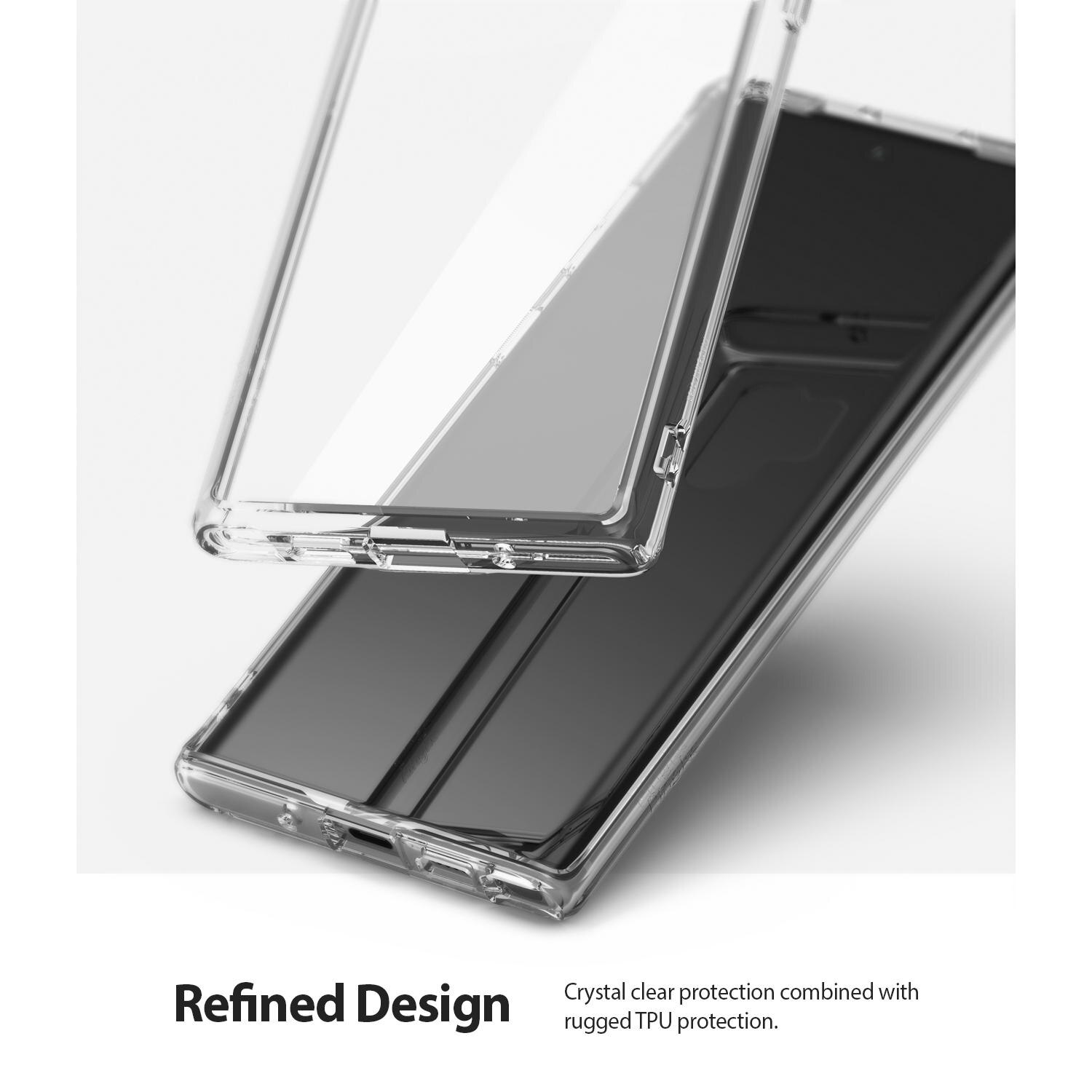 Funda Fusion Samsung Galaxy Note 10 Plus Transparente