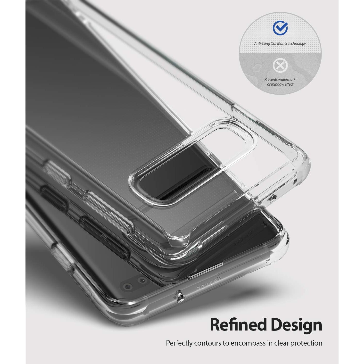 Funda Fusion Samsung Galaxy S10 Plus Transparente