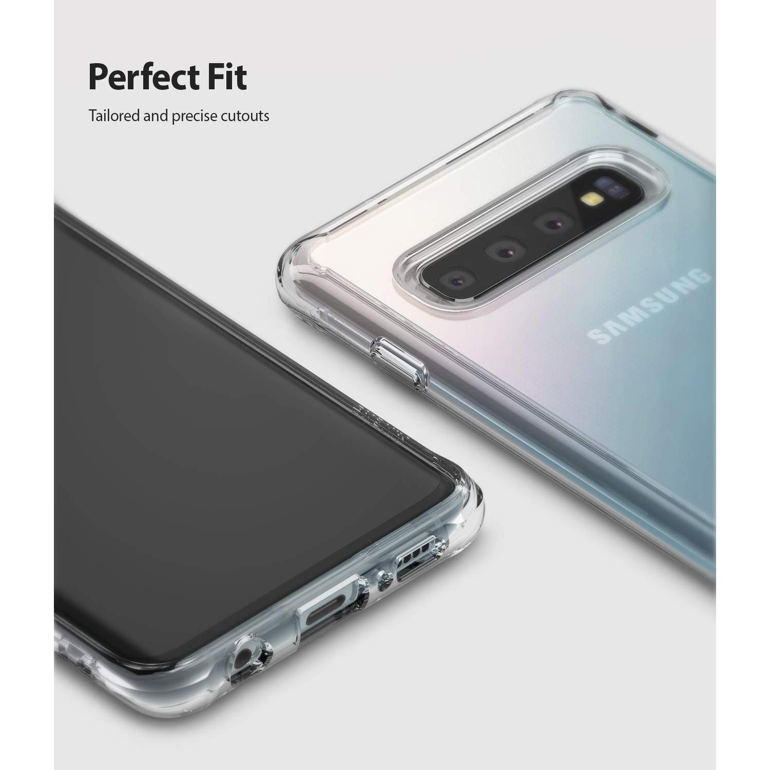 Funda Fusion Samsung Galaxy S10 Plus Transparente