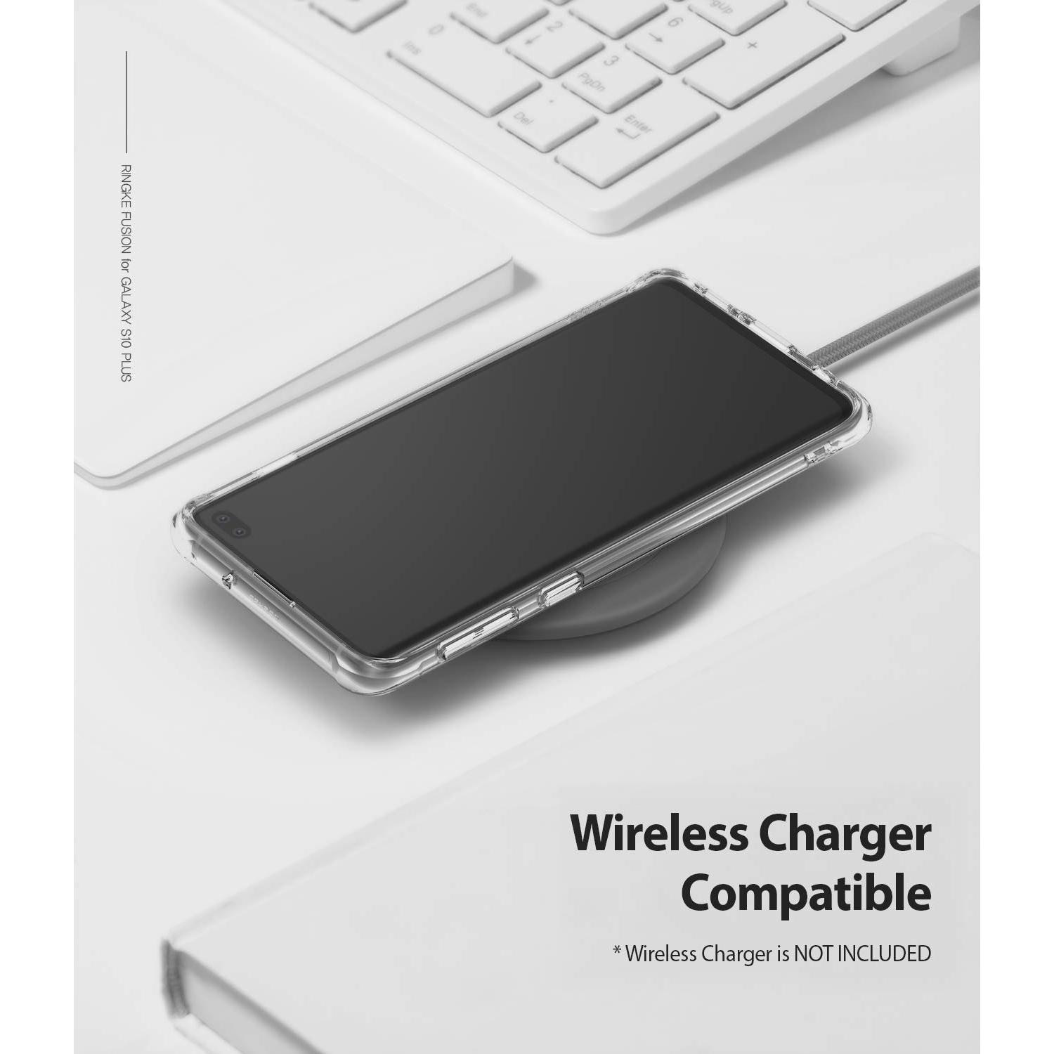 Funda Fusion Samsung Galaxy S10 Plus Transparente