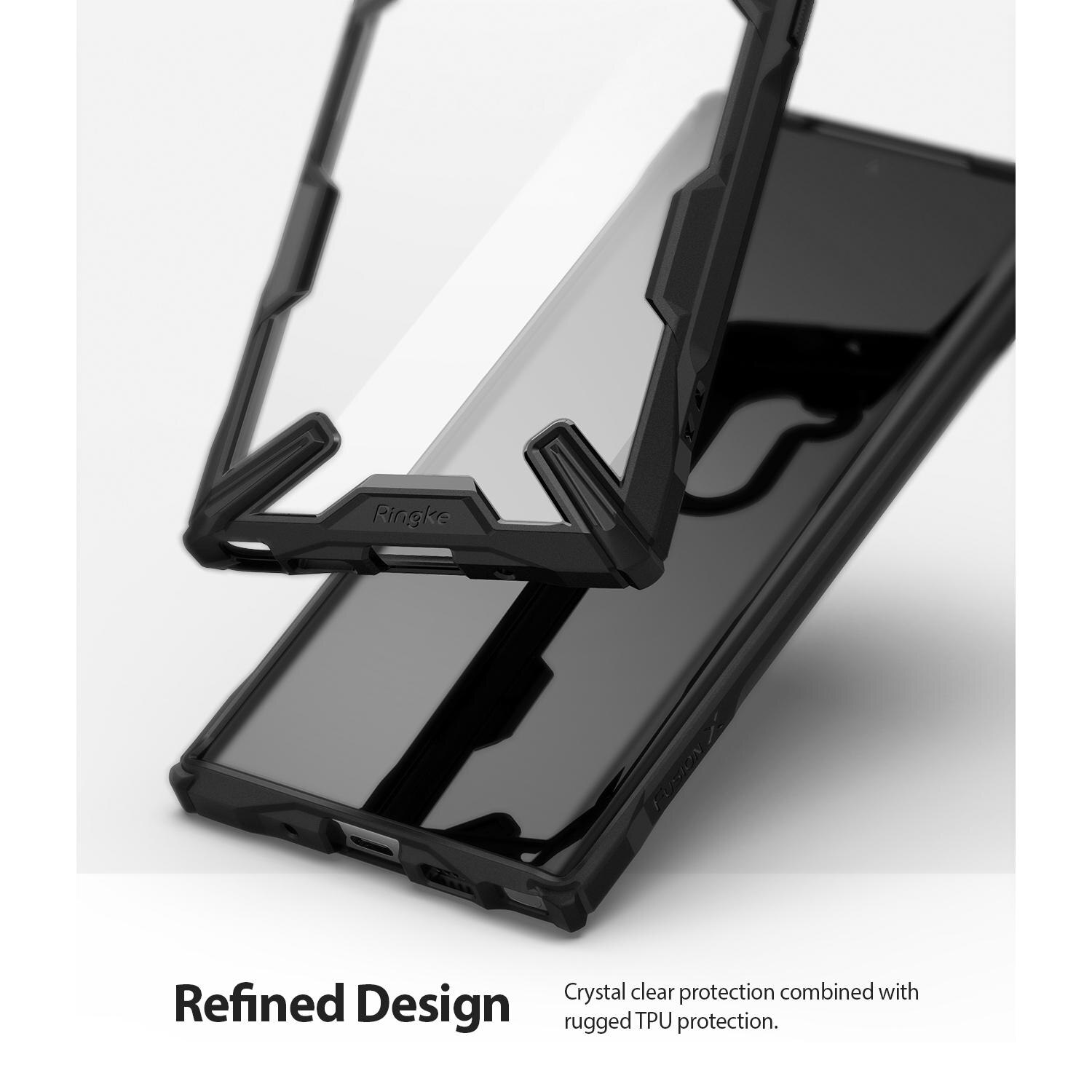 Funda Fusion X Samsung Galaxy Note 10 Negro